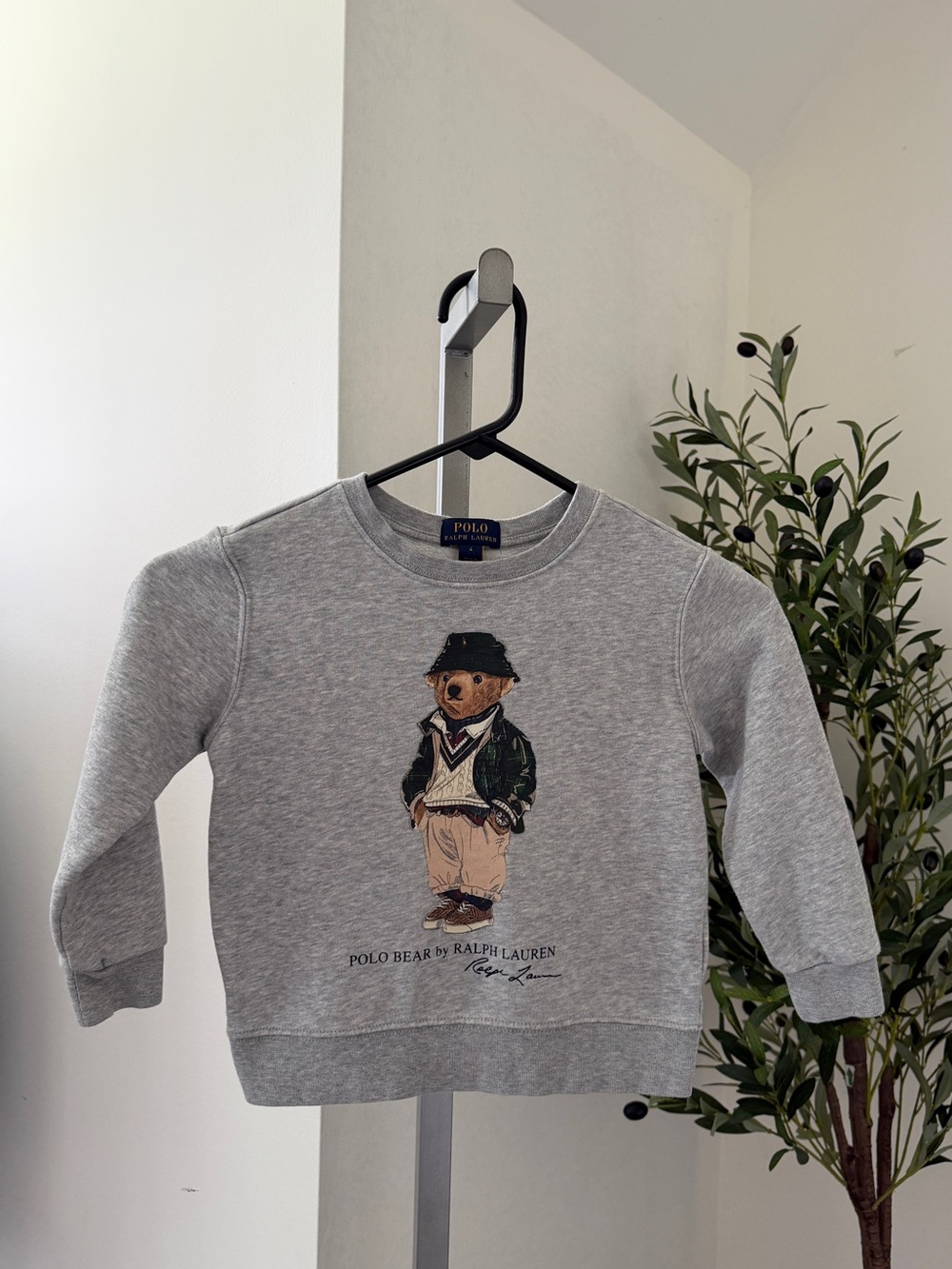 Polo Ralph Lauren Bear Fleece Sweatshirt 4t